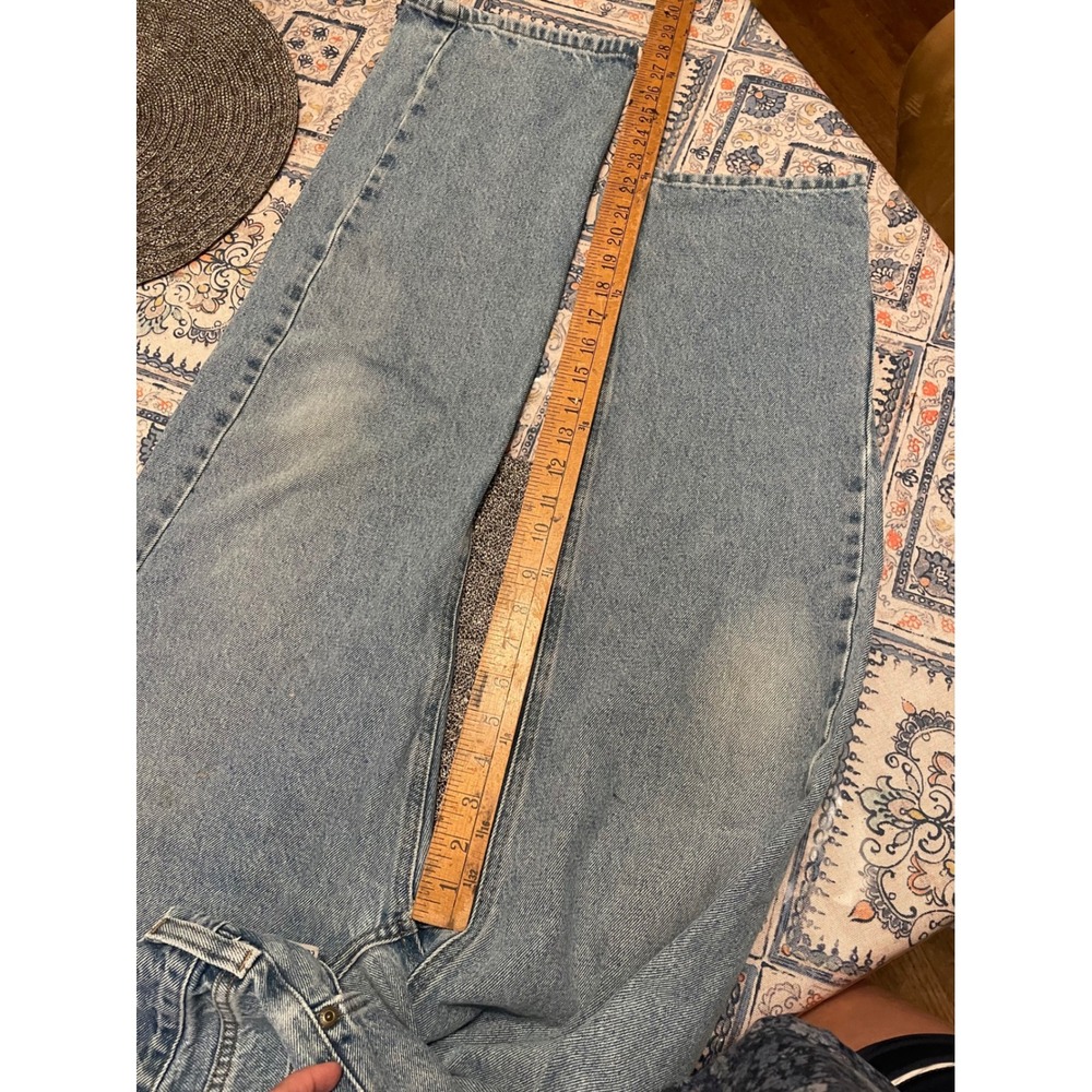 Carhartt Traditional Fit Jeans Light Wash Denim B480 LVB 36x30 Mens Straight Leg - Picture 7 of 7